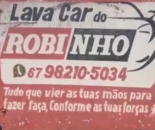 Lava Car do Robinho